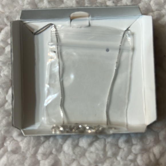 Sterling silver and mother of pearl necklace - Picture 2 of 5